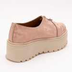 Pantofi Roz cu Talpa Inalta 1173 - imagine 2