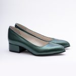 Pantofi Verzi cu Toc Gros Scurt Vagam1740 - imagine 6