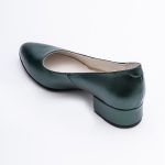 Pantofi Verzi cu Toc Gros Scurt Vagam1740 - imagine 3
