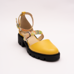 Pantofi Casual Decupati Galbeni Vagam 0925