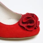 Pantofi Rosii cu Toc Scurt Vagam0339 - imagine 3