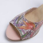 Sandale Bej cu Toc Gros Vagam0258 - imagine 3