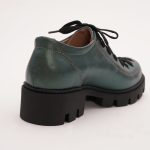 Pantofi Verzi cu Siret Vagam 1036 - imagine 4