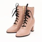 Botine Nude cu Toc Vagam1266 - imagine 3