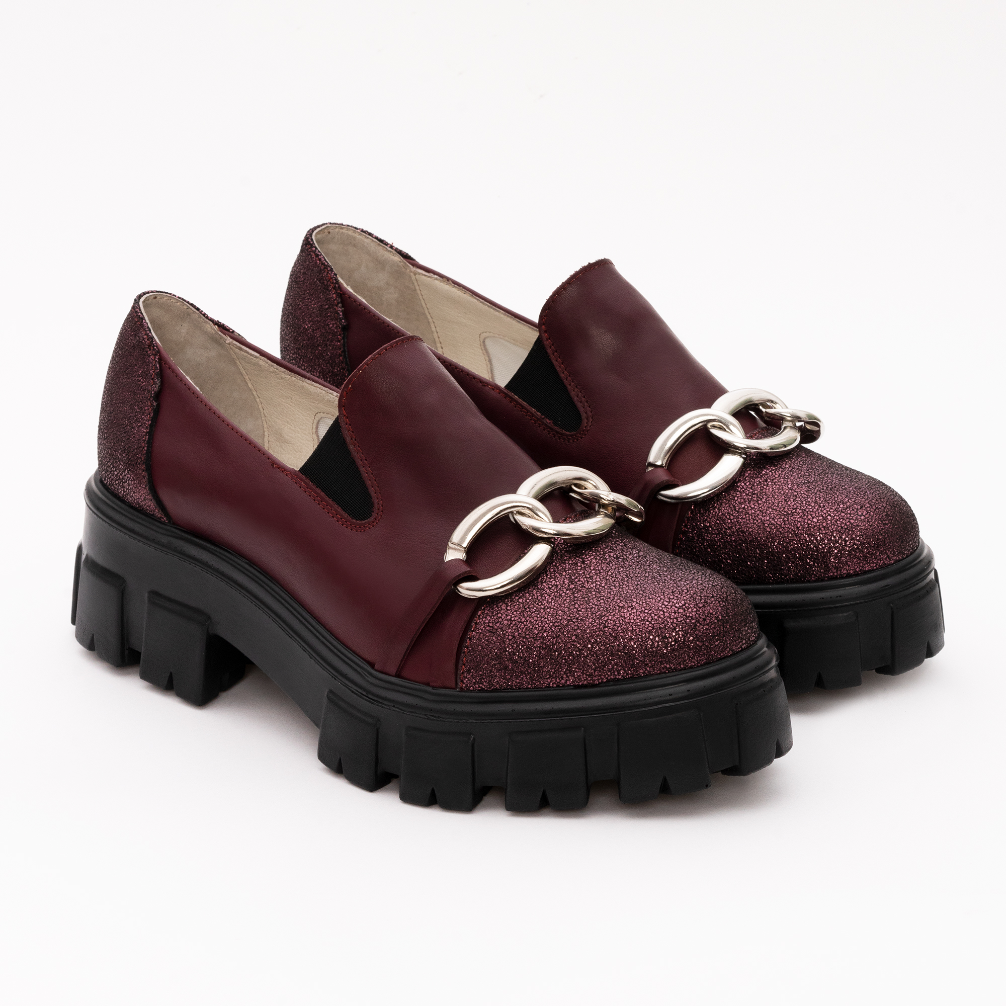 5Pantofi-Bordo-cu-Talpa-Inalta-1306 Pantofi Bordo cu Talpa Inalta 1306 - imagine 1