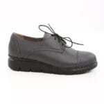 Pantofi Derby Gri Inchis Vagam059 - imagine 3