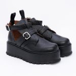 Pantofi Negri Decupati Vagam1526 - imagine 2