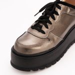 Pantofi Aurii cu Platforma Vagam 1136 - imagine 4