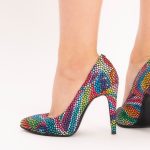Pantofi Stiletto Multicolori Vagam1518 - imagine 6