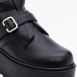 Pantofi Negri Decupati Vagam1526 - imagine 4