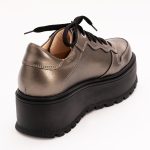 Pantofi Aurii cu Platforma Vagam 1136 - imagine 3