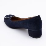 Pantofi Bleumarin cu Toc Gros Vagam1616 - imagine 4