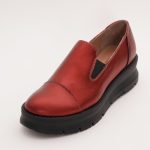 Balerini Bordo cu Talpa Inalta Vagam 0995 - imagine 2