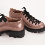 Pantofi Roz Inchis cu Siret Vagam 1053