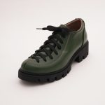 Pantofi Verzi cu Siret Vagam 1054 - imagine 2