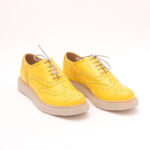 Pantofi Galbeni cu Siret Vagam 0839 - imagine 7