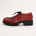 Pantofi Rosii cu Siret Vagam 1050 - imagine 3