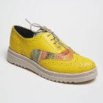 Pantofi Oxford Galbeni Vagam0347 - imagine 2