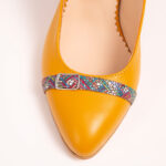 Pantofi Mustar Decupati Vagam0611 - imagine 3