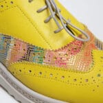 Pantofi Oxford Galbeni Vagam0347 - imagine 4
