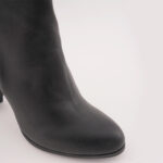 Ghete Scurte Negre cu Toc Vagam0720 - imagine 5