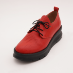 Pantofi Rosii cu Siret Vagam 1031 - imagine 2