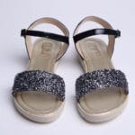 Sandale Bleumarin cu Talpa Joasa Vagam0271 - imagine 6