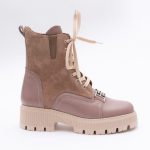 Ghete Bej cu Siret si Fermoar Lateral Vagam1678