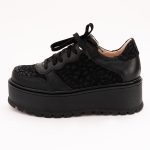 Pantofi Negri cu Platforma Vagam 1133 - imagine 4