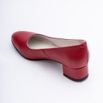 Pantofi Rosii cu Toc Gros Scurt Vagam1727 - imagine 3