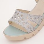 Sandale Bleu cu Talpa Inalta Vagam 1210 - imagine 4