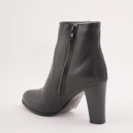 Ghete Scurte Negre cu Toc Vagam0720 - imagine 3