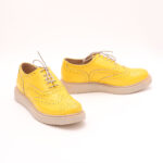 Pantofi Galbeni cu Siret Vagam 0839 - imagine 2