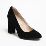 Pantofi Negri cu Toc Gros Vagam0343 - imagine 3