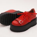 Pantofi Rosii cu Siret Vagam 1026 - imagine 6