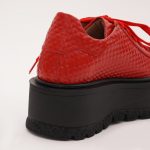 Pantofi Rosii cu Siret Vagam 1026 - imagine 5