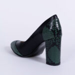 Pantofi Negri cu Toc Gros Vagam0664 - imagine 7