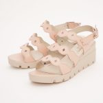 Sandale Crem cu Talpa Inalta Vagam 1212 - imagine 6