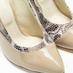 Pantofi Bej Decupati Vagam1571 - imagine 4