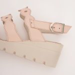 Sandale Crem cu Talpa Inalta Vagam 1212 - imagine 4