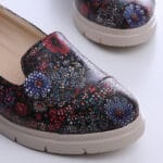 Balerini Inflorati cu Talpa Inalta Vagam0127 - imagine 4