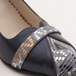 Pantofi Bleumarin cu Toc Gros Vagam0985 - imagine 5