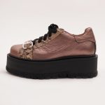 Pantofi Roz inchis cu Siret Vagam 1024 - imagine 4