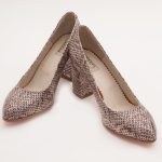 Pantofi Maro cu Toc Gros Vagam0986 - imagine 6