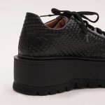 Pantofi Negri cu Siret Vagam 1027 - imagine 4