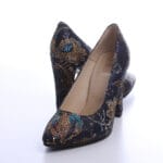 Pantofi Negri cu Toc Gros Vagam0130 - imagine 2