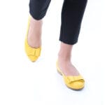 Balerini Galbeni cu Funda Vagam045 - imagine 6