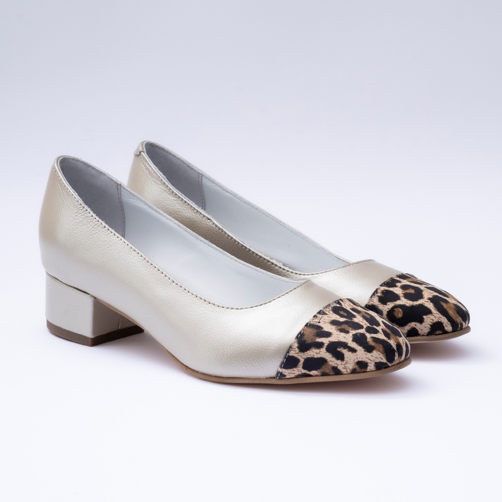 8Pantofi-Crem-Luciosi-cu-Toc-Gros-Scurt-Vagam-1878 Pantofi Crem Sidefat cu Toc Gros Scurt Vagam 1878 - imagine 1