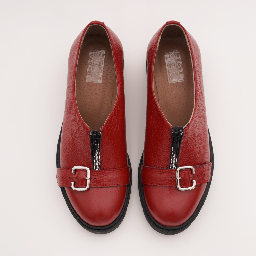 8aPantofi-Casual-Rosii-Vagam-1056 Pantofi Casual Rosii Vagam 1056 - imagine 1