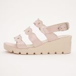Sandale Roz cu Talpa Inalta Vagam 1209